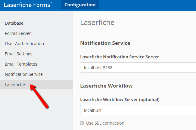 Configuring Laserfiche Forms To Communicate With Workflow Laserfiche Answers 8066