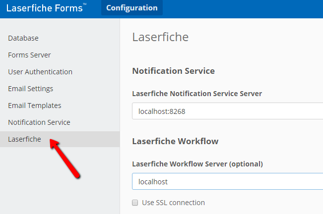 Configuring Laserfiche Forms To Communicate With Workflow Laserfiche Answers 6986