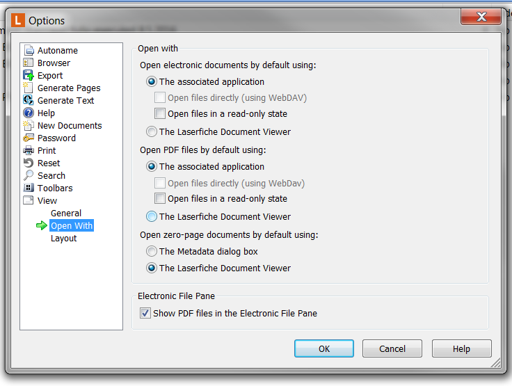 acrobat reader open rather than download