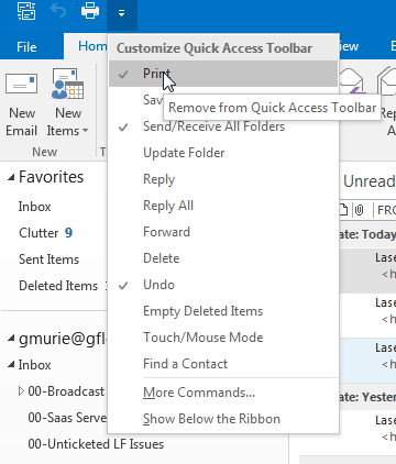 Snapshot Outlook message automatically - Laserfiche Answers