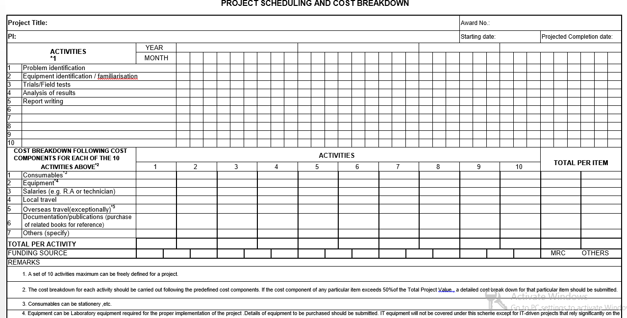 Create Form for project Plan - Laserfiche Answers