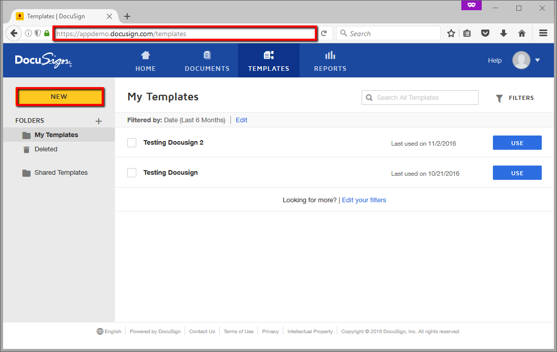 How To Create A Template In Docusign