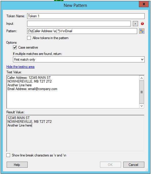 Pattern Matching Hangs In Workflow On A Multi Line Regex Laserfiche Answers