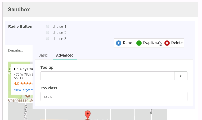 un-selecting a radio button - Laserfiche Answers