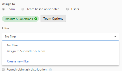 Assign Task to Team 