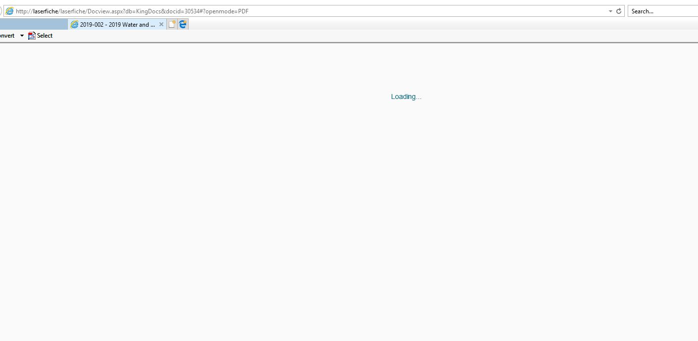 Internet Explorer Hangs With Pdf Document Viewer In Internet Explorer Loading Laserfiche Answers