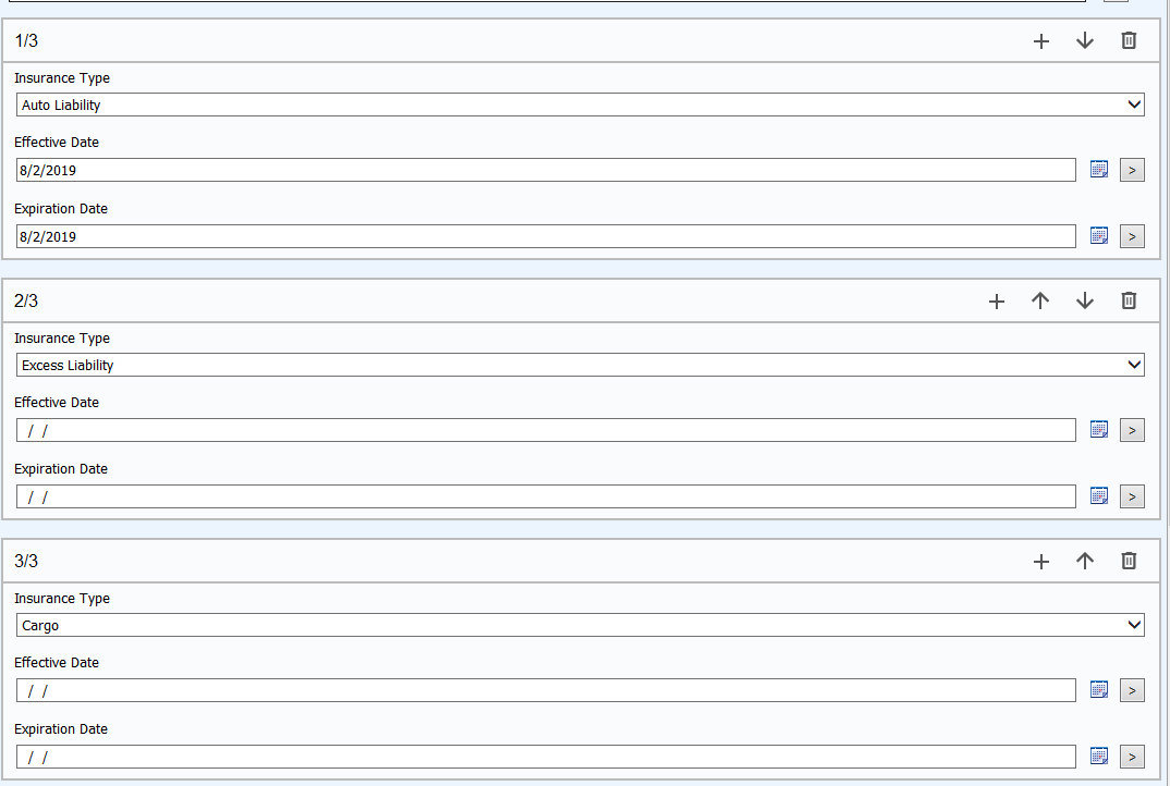 Format the “Expiration Date” Fields Exactly the Same as the