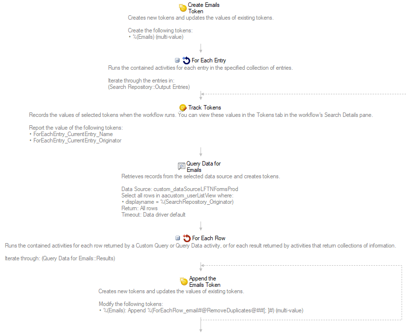 Merging multiple fields into one laserfiche answers