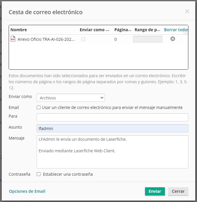  how to put an image in an email from web client laserfiche answers