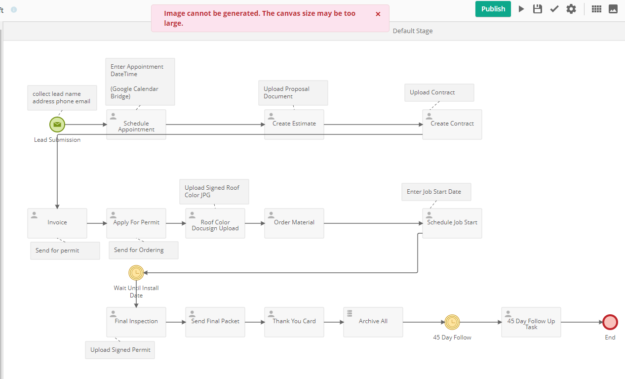 Maximum Canvas Size To Download Image Of Process Laserfiche Answers