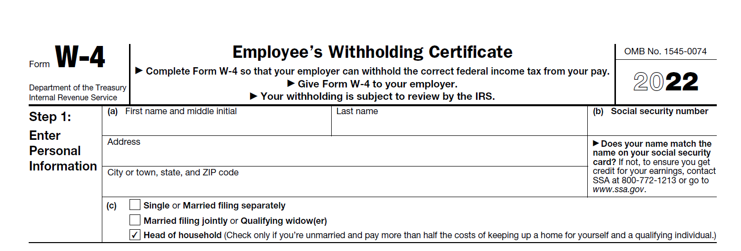 Workflow Fill Out Pdf Is Filling Out The Check Boxes For Filing Status On The W4 Form 4777