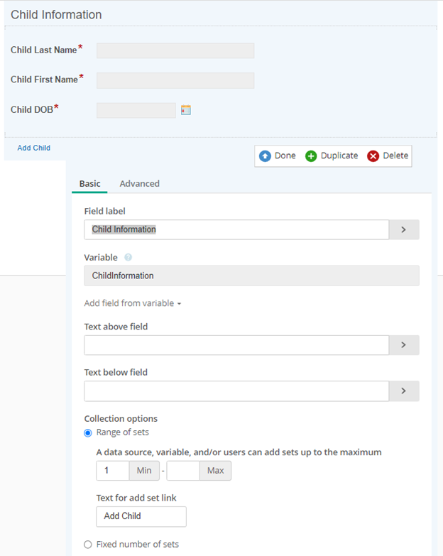 Date Field Default Value