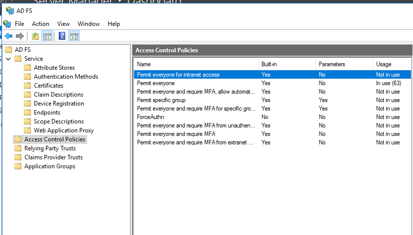 Remove Forced Authentication for ADFS with Integrated Windows ...