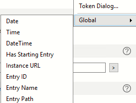 Workflow Custom Activity Not Showing Global Tokens in Token Button ...