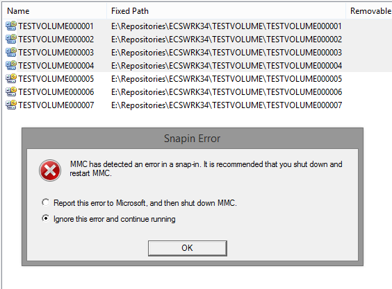 MMC error multiple volume properties.png