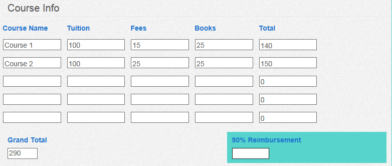 Multiply JS Calculated Total by Percentage - Laserfiche Answers