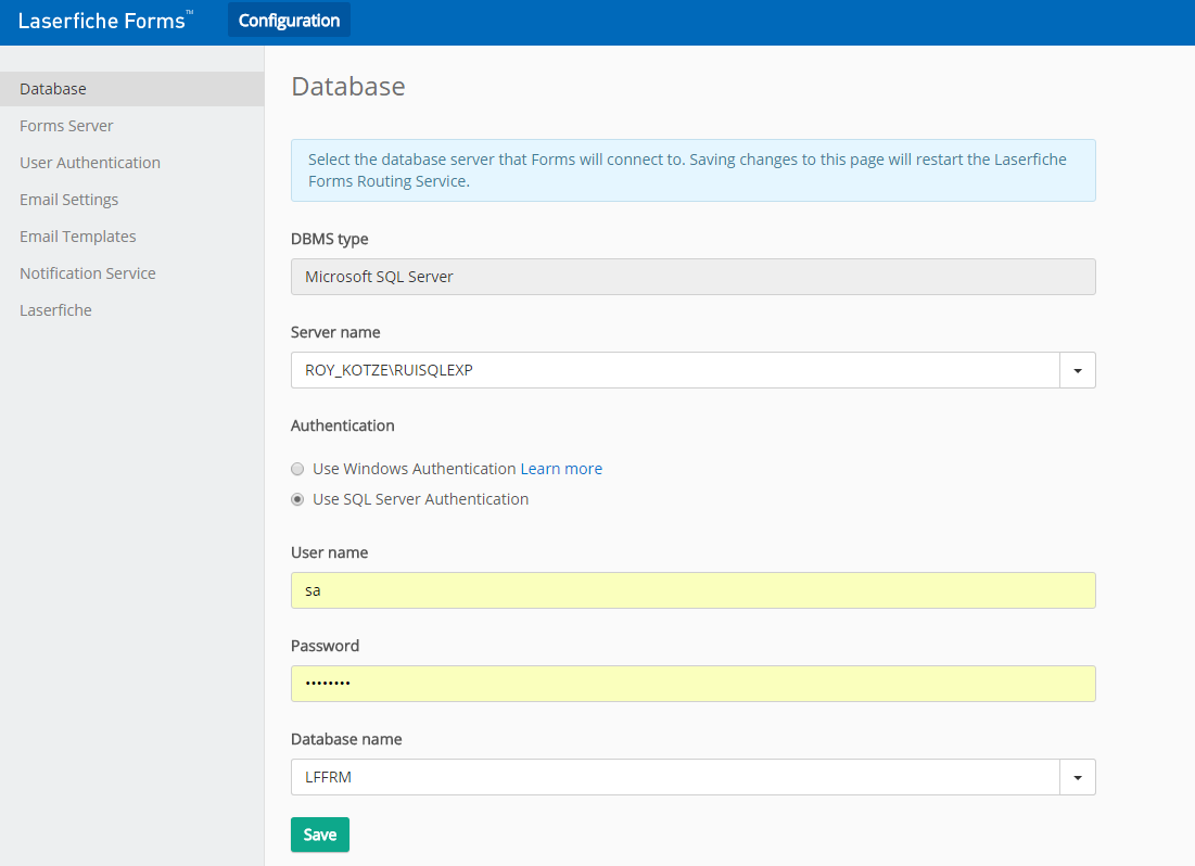 Forms Configuration to SQL instance.PNG